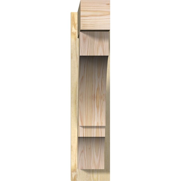 Balboa Block Rough Sawn Outlooker, Douglas Fir, 6W X 22D X 26H